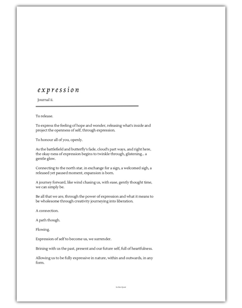 Expression - Digital Journal Two