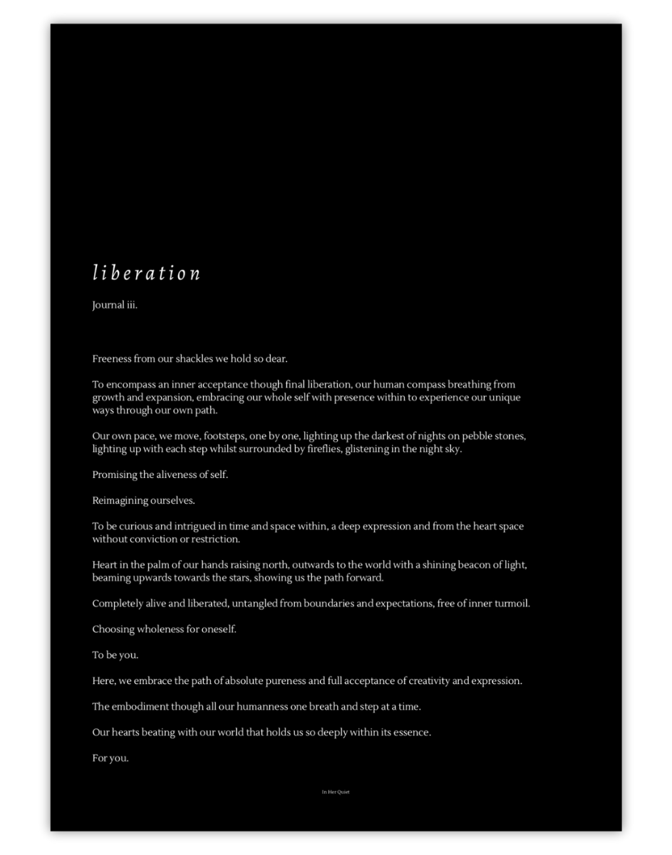 Liberation – Digital Journal Three